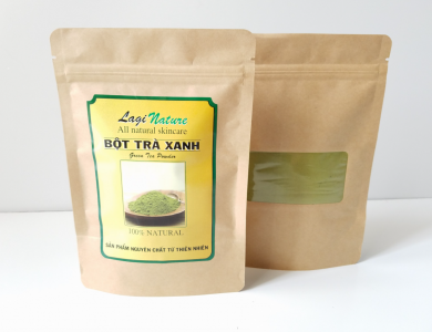 Bình Tân nên mua bột trà xanh nguyên chất làm đẹp ở đâu?